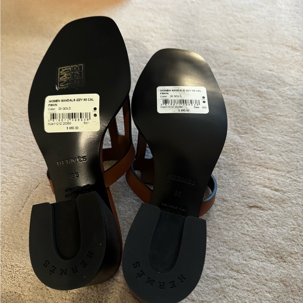 Hermes brand new in box sandals - Picture 4 of 5